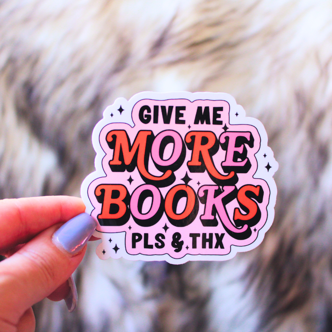 More Books Sticker