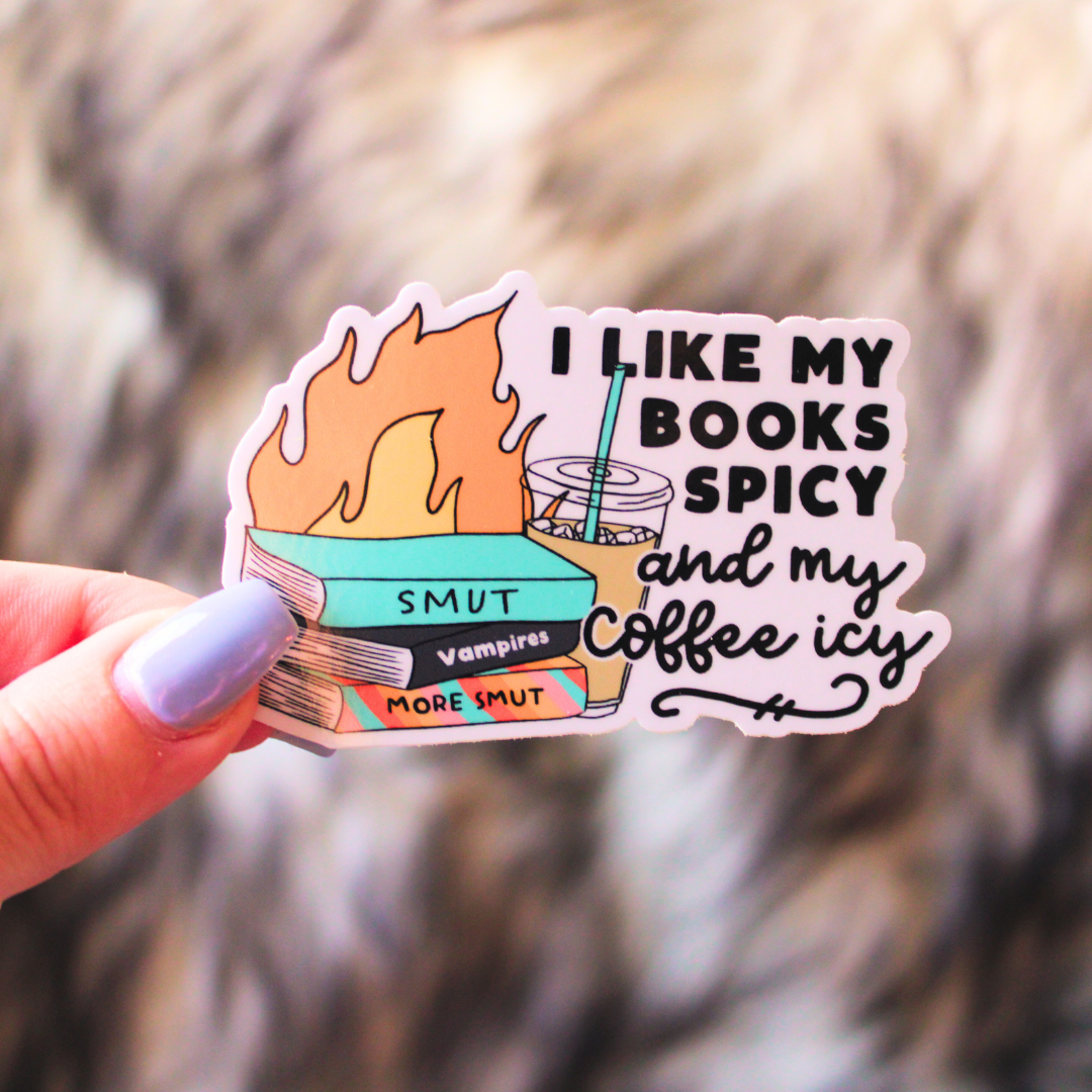 Spicy Book Sticker